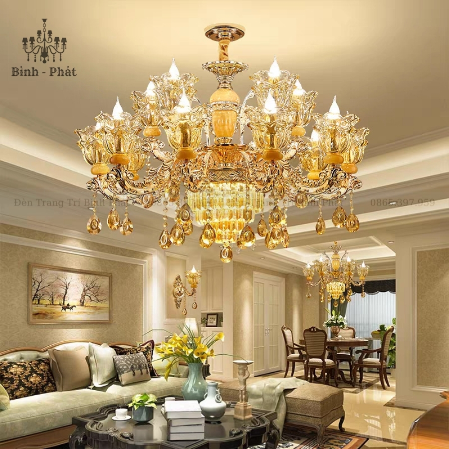 Đèn Chùm Tân Cổ Điển 874/15