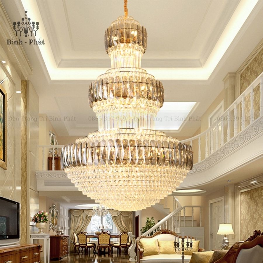Đèn Chùm Pha Lê 3 Tầng 9226