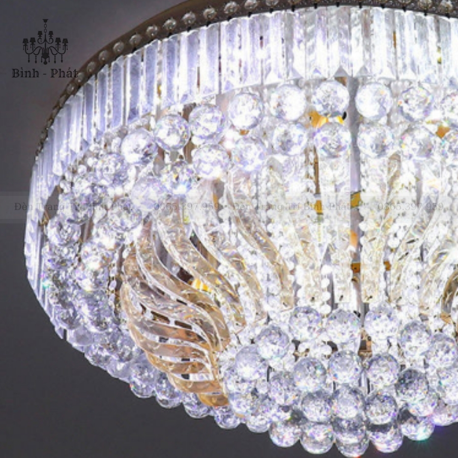 Đèn Ốp Trần Pha Lê 305