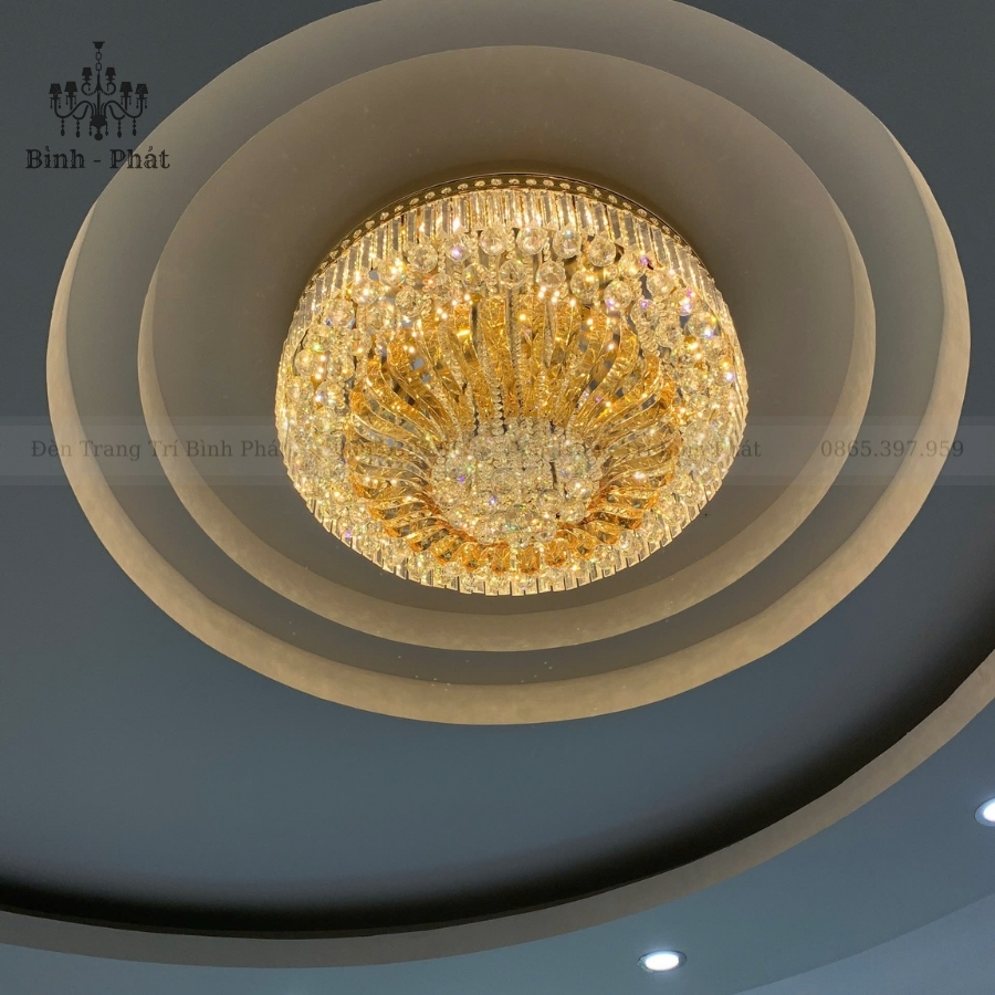 Đèn Ốp Trần Pha Lê 305