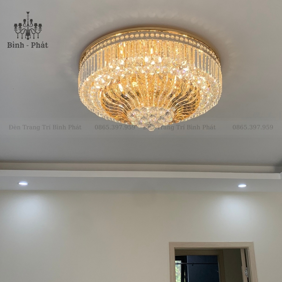 Đèn Ốp Trần Pha Lê 305