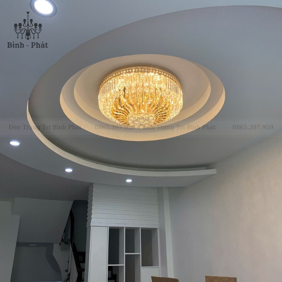Đèn Ốp Trần Pha Lê 305
