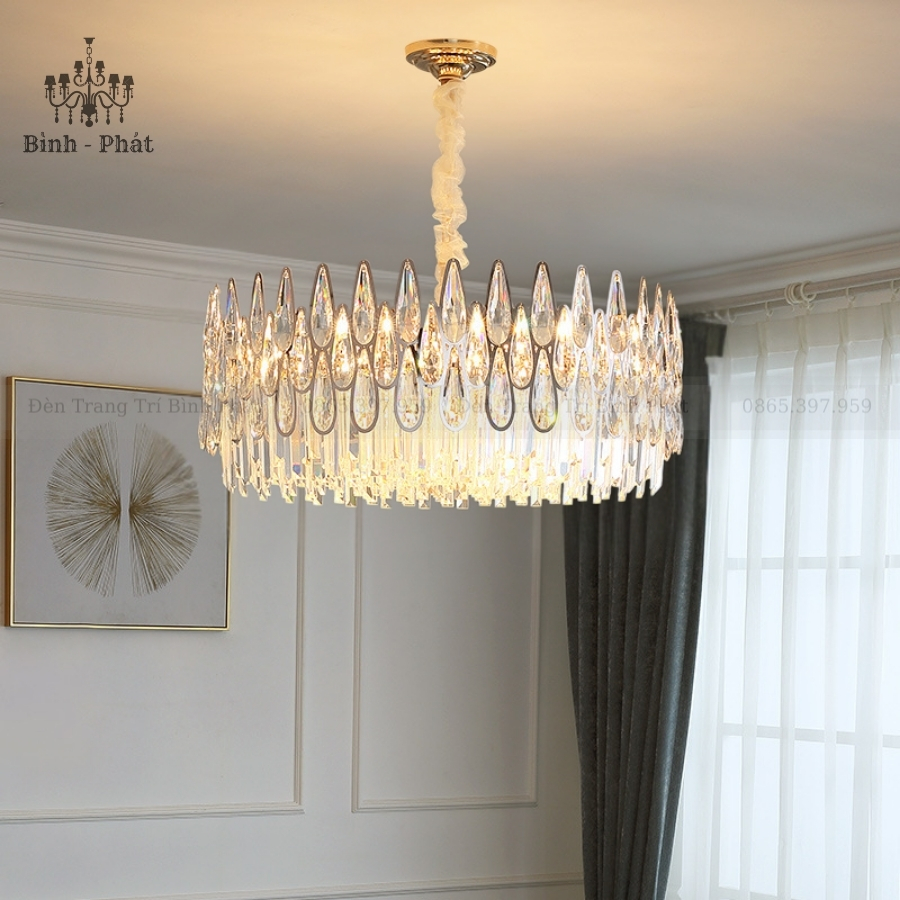 Đèn Chùm Pha Lê Giọt Nước 958