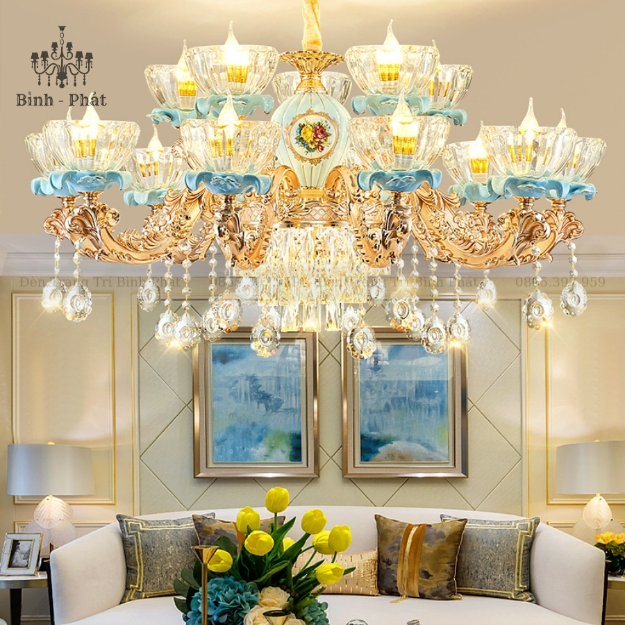 Đèn Chùm Tân Cổ Điển 3803/15