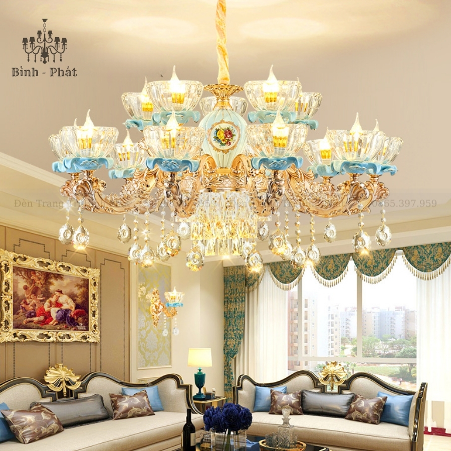 Đèn Chùm Tân Cổ Điển 3803/15