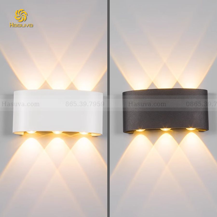 Đèn Tường Hắt 6 Tia