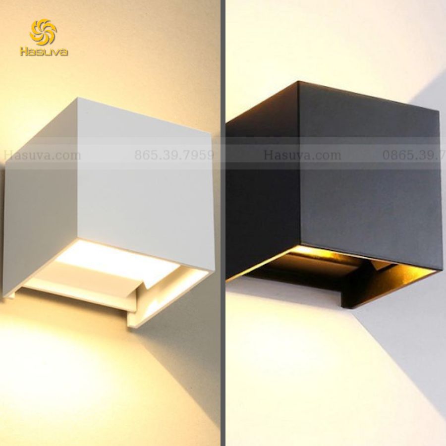 Đèn Hắt 2 Đầu Vuông