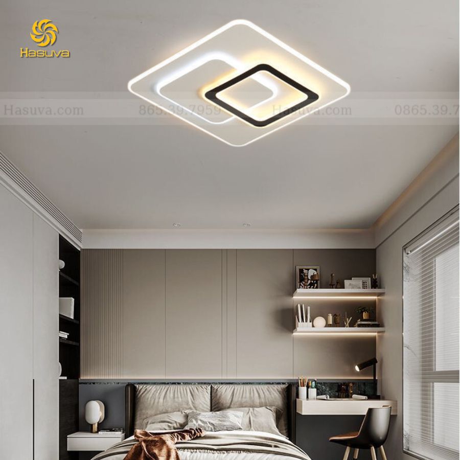 Đèn Ốp Trần Vuông Tròn