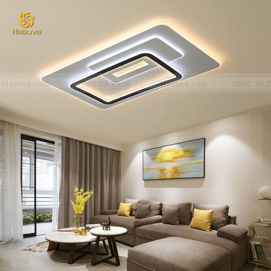 Đèn Ốp Trần Chữ Nhật 302