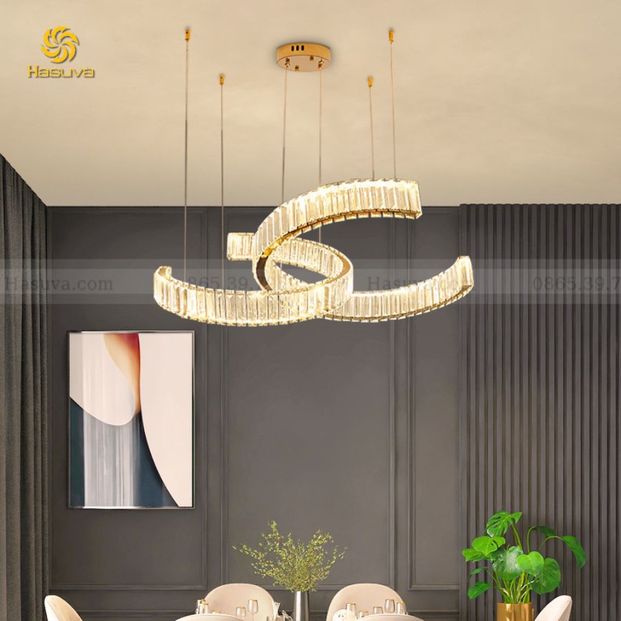 Đèn Thả Pha Lê 850