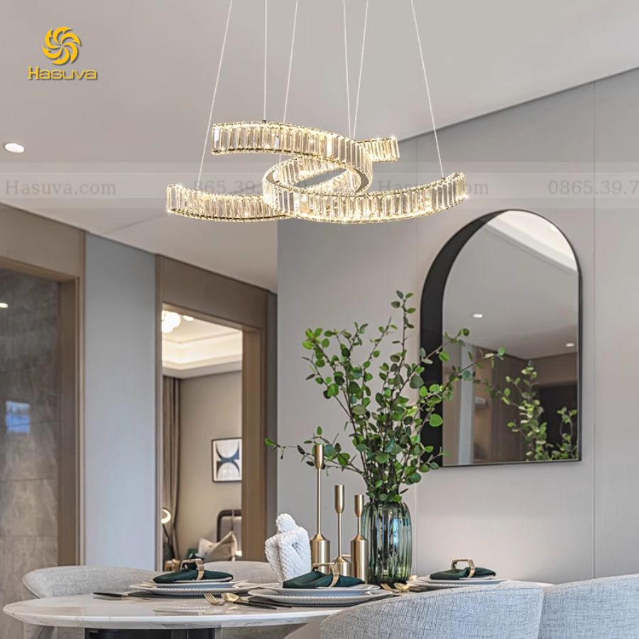 Đèn Thả Pha Lê 850