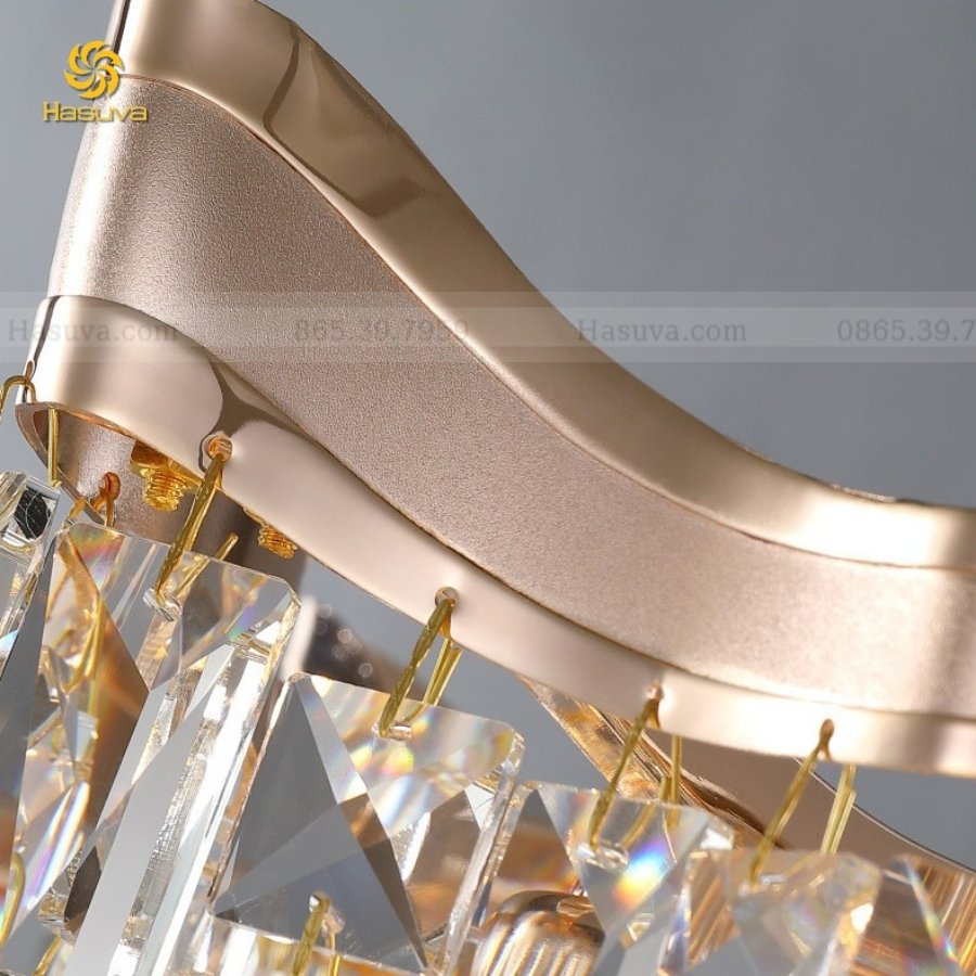 Đèn Thả Pha Lê Chữ Nhật 134/800