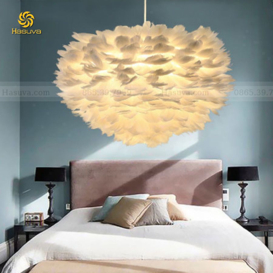 Đèn Thả Lông Vũ 786