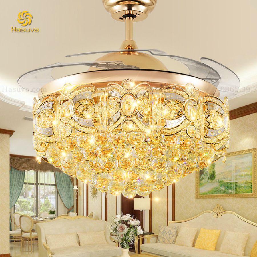 Quạt Cụp Xòe Nữ Hoàng