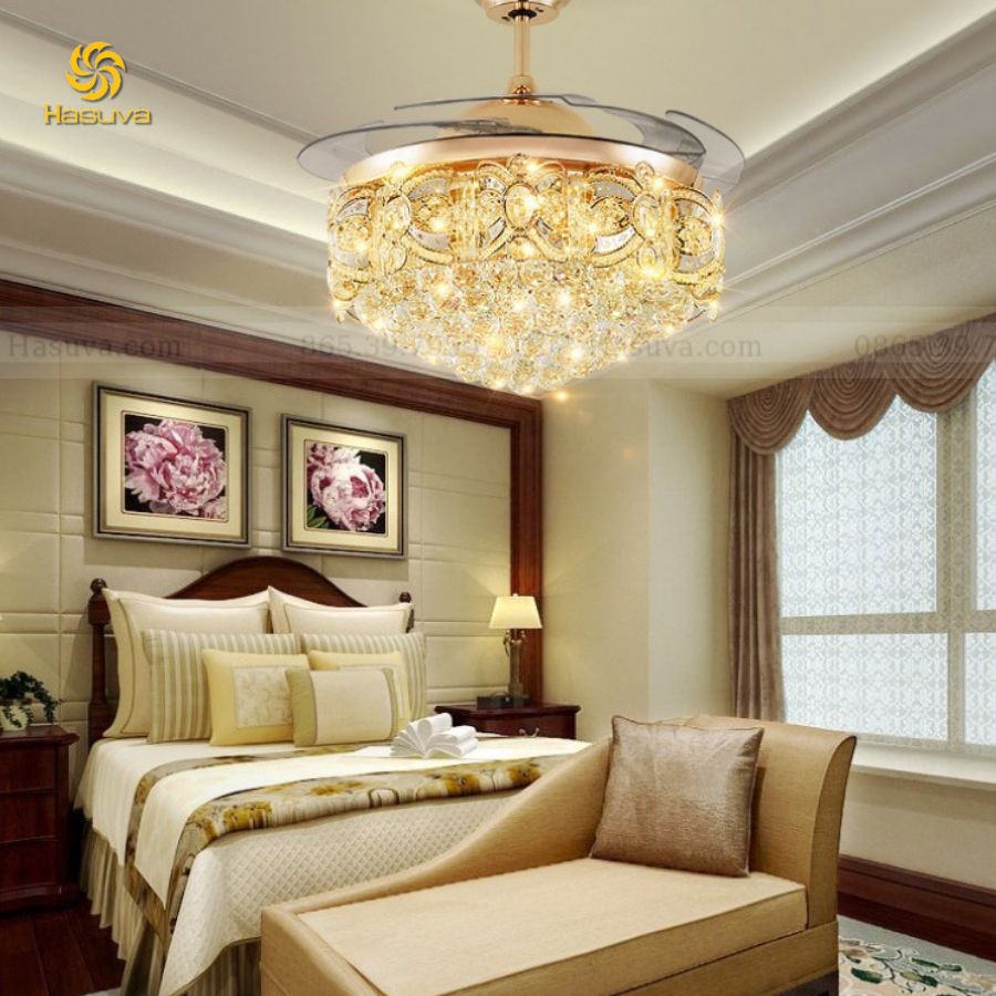 Quạt Cụp Xòe Nữ Hoàng