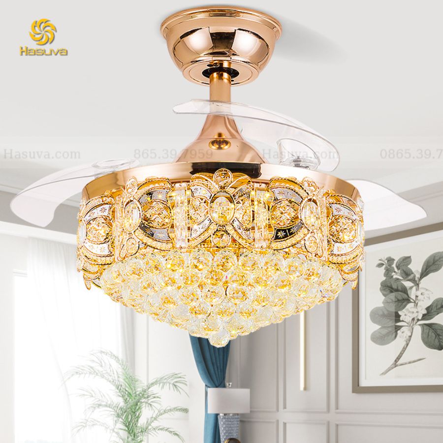 Quạt Cụp Xòe Nữ Hoàng