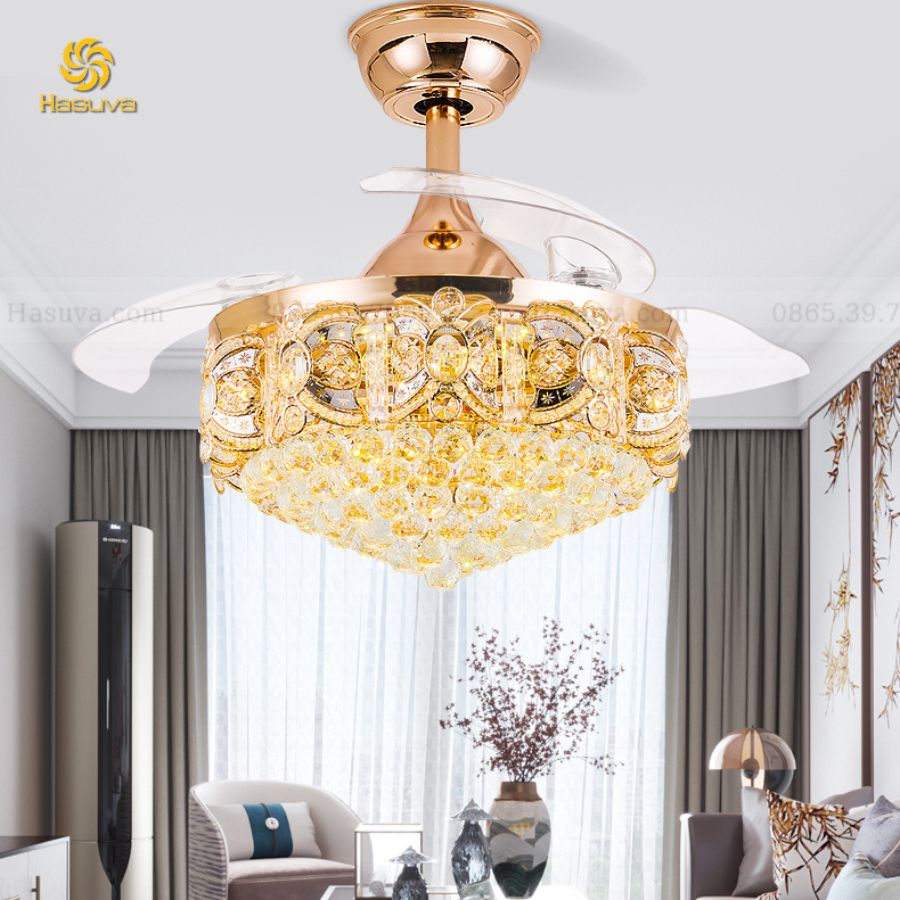 Quạt Cụp Xòe Nữ Hoàng
