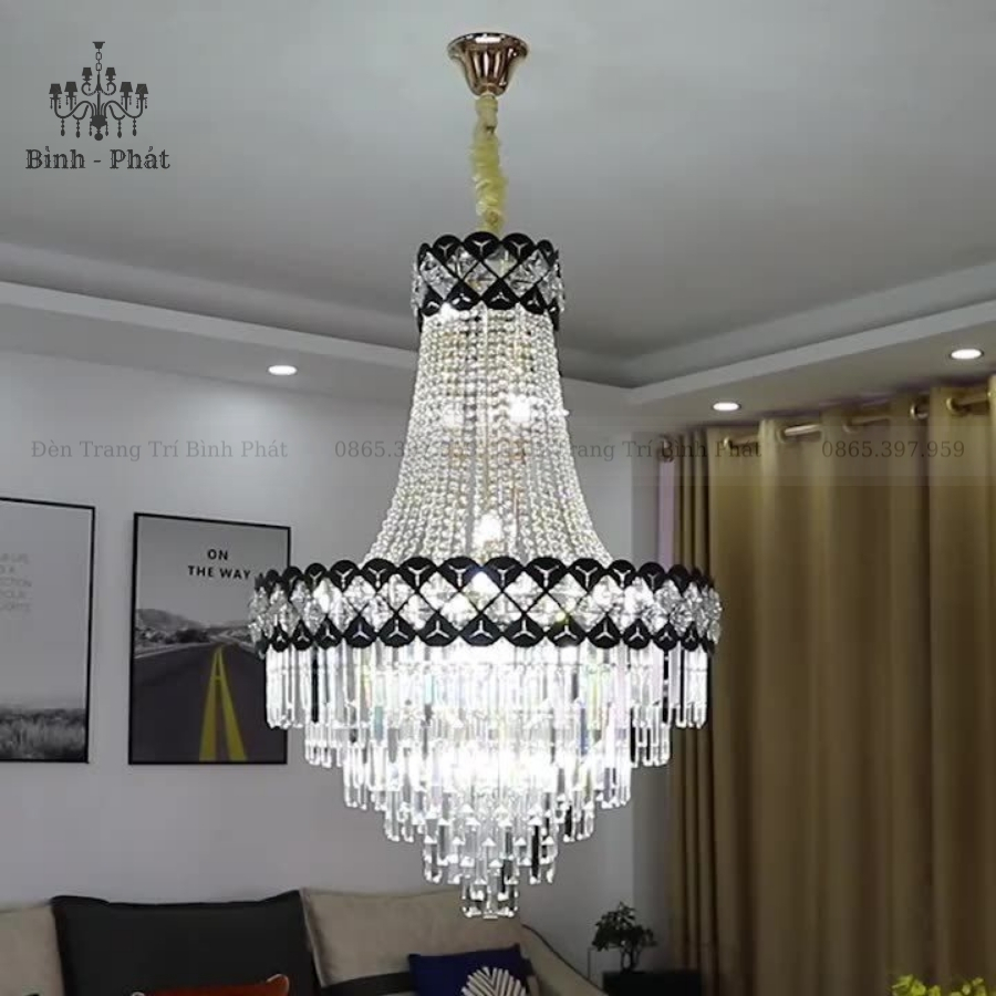 Đèn Chùm Pha Lê 016
