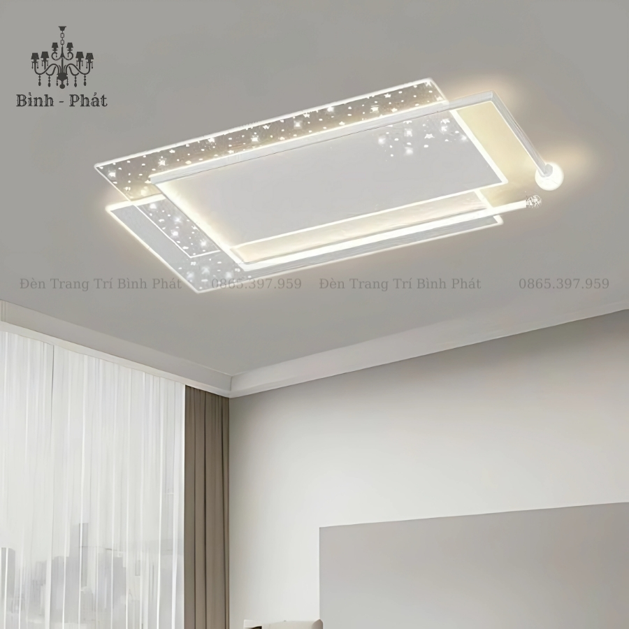 Mâm Ốp Trần Chữ Nhật 444