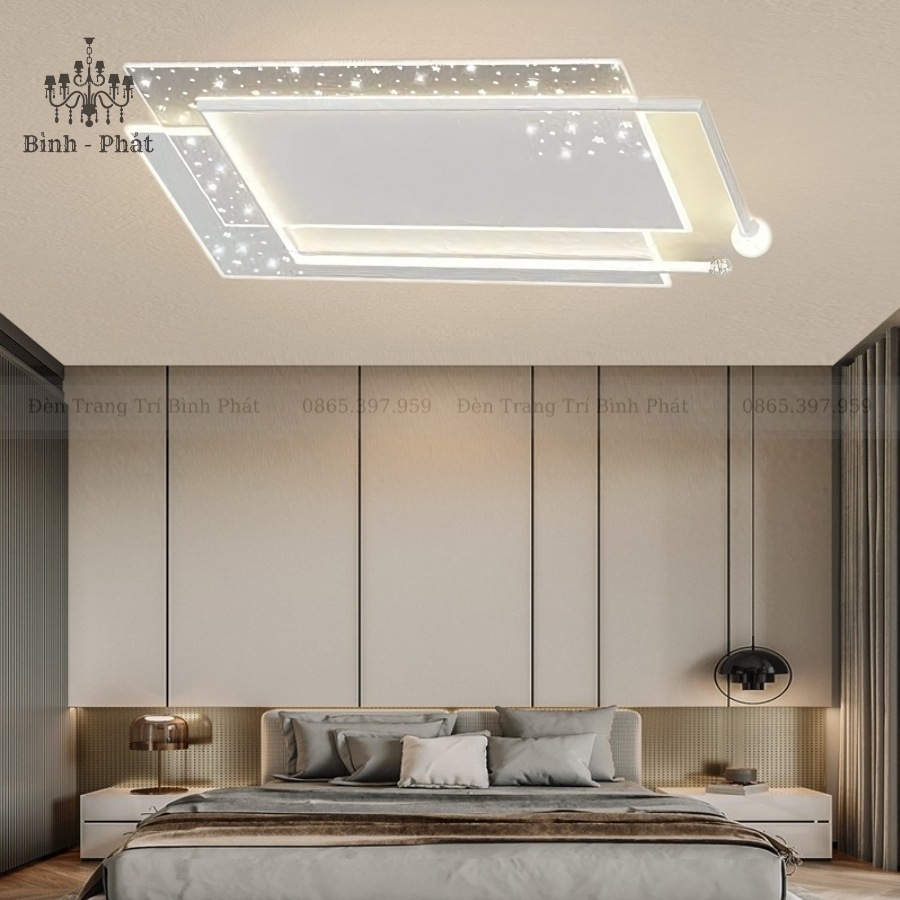 Mâm Ốp Trần Chữ Nhật 444