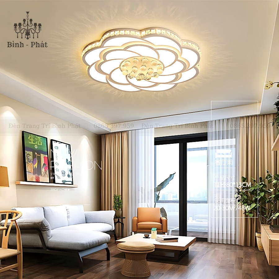Mâm Ốp Mai Hộp Pha Lê