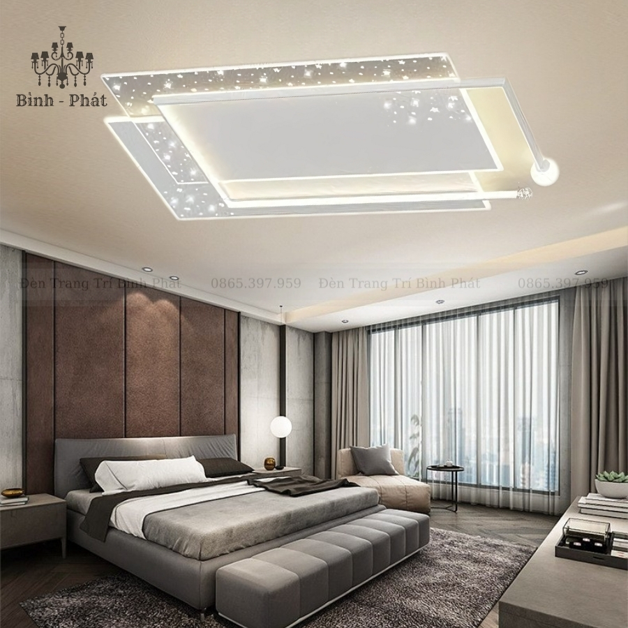 Mâm Ốp Trần Chữ Nhật 444