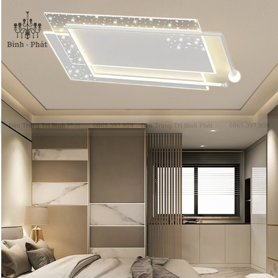 Mâm Ốp Trần Chữ Nhật 444