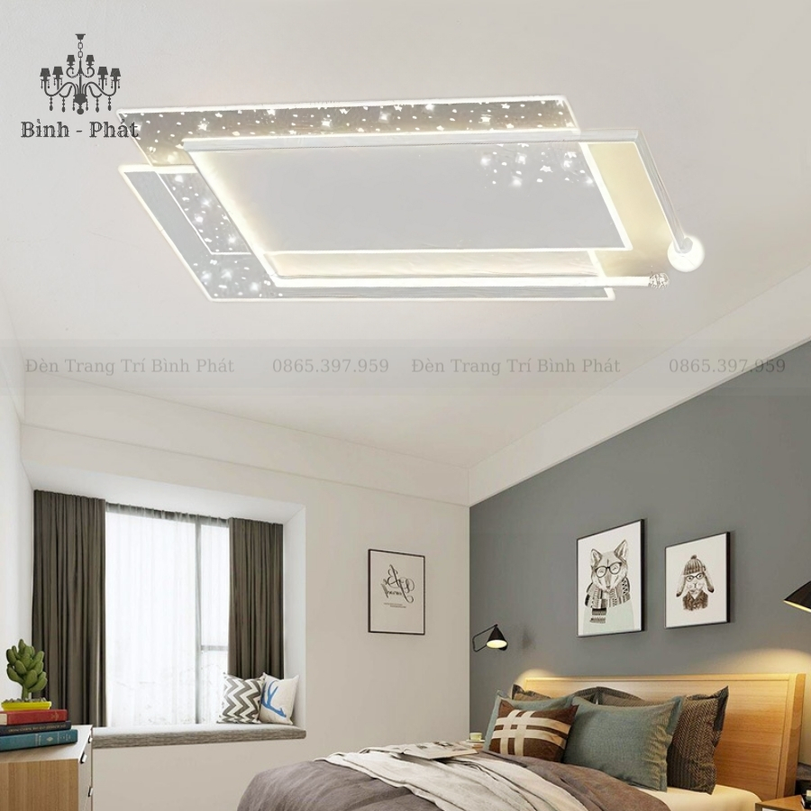 Mâm Ốp Trần Chữ Nhật 444