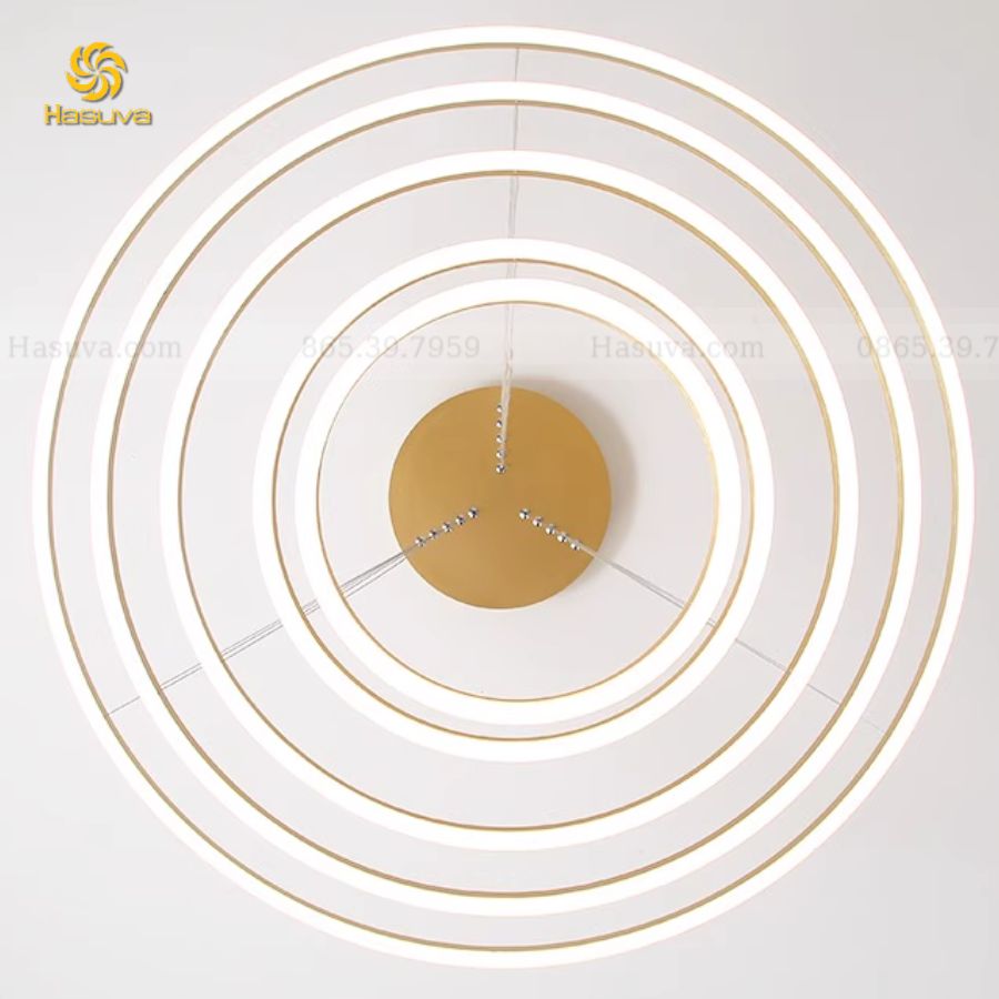 Đèn Thả 5 Vòng LED 919