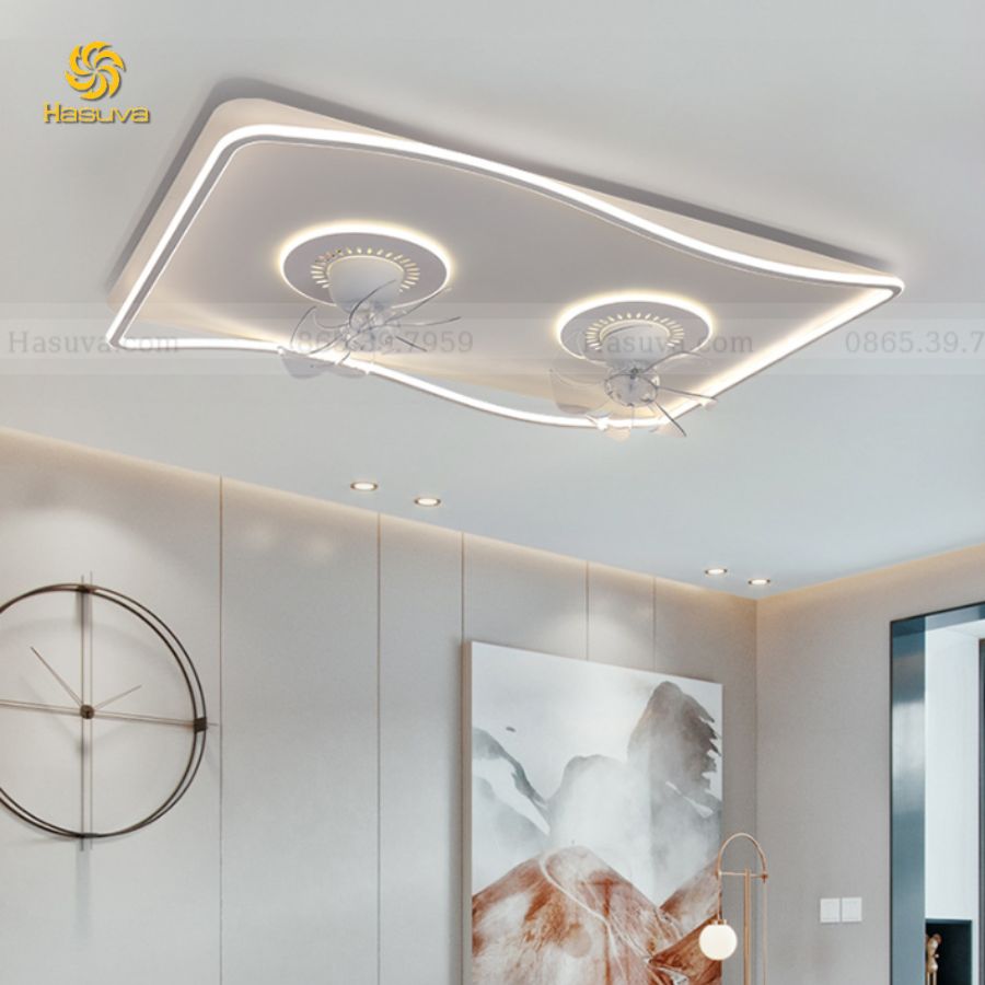 Quạt Ốp Đôi Chữ Nhật 588