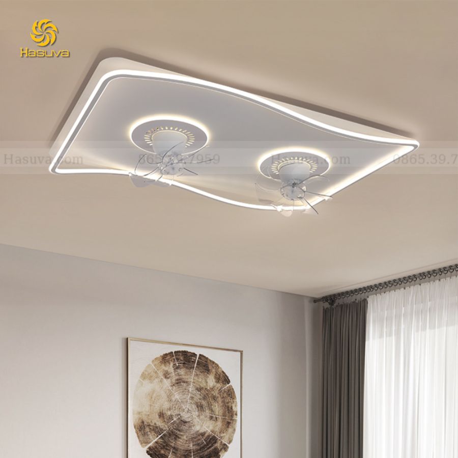 Quạt Ốp Đôi Chữ Nhật 588
